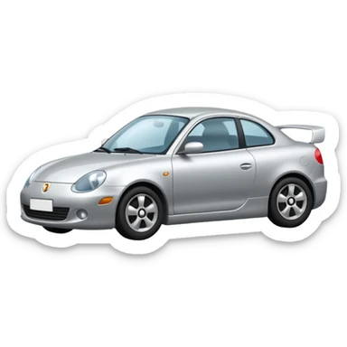 CARRO DE PERFIL sticker