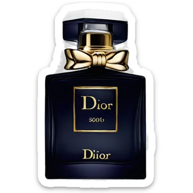 Dior parfum sticker