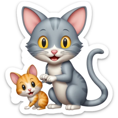 Tom and Jerry  sticker