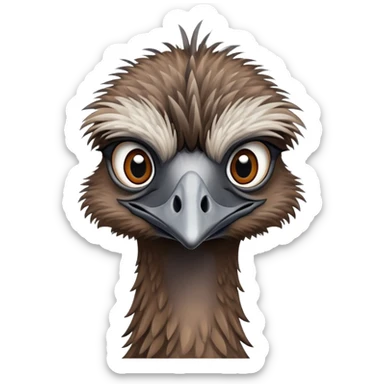 Emu sticker