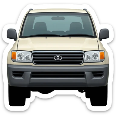 Toyota Land Cruiser 80 series sticker