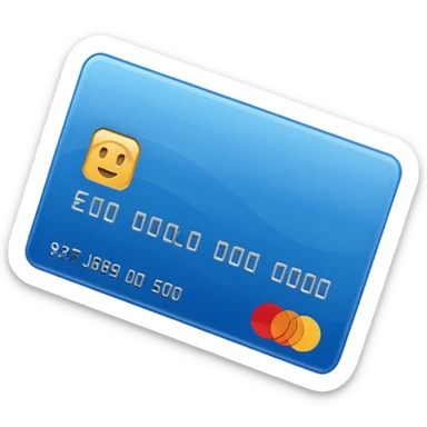 Bank card sticker