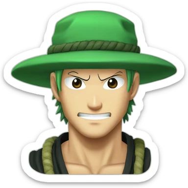 Roronoa Zoro One Piece sticker