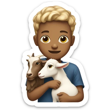 lightskin boy wit goat sticker