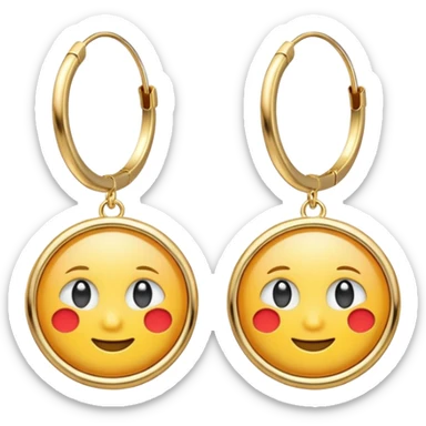 Earring Hoops sticker