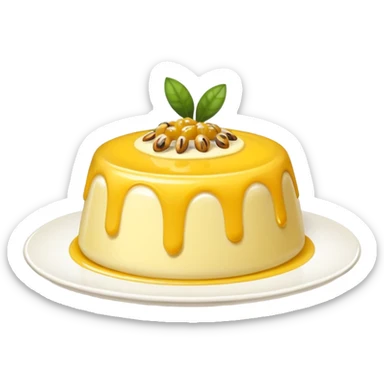 passionfruit pudding sticker