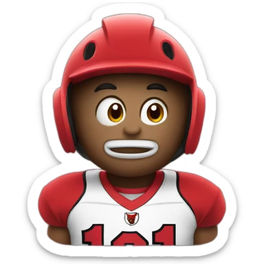 Louisville cardinals mascot sticker