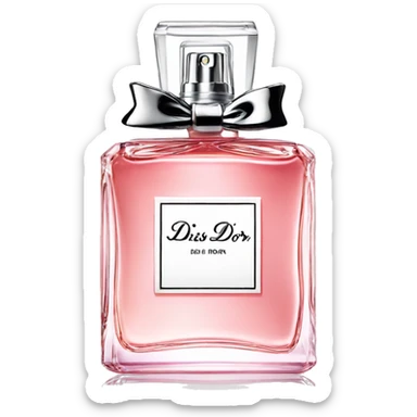 Miss dior perfume sticker