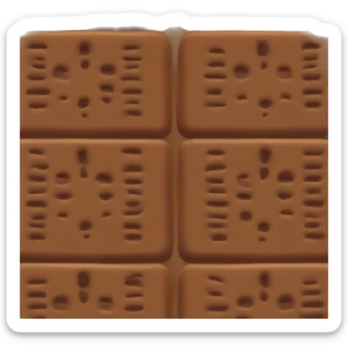 Bourbon biscuit sticker
