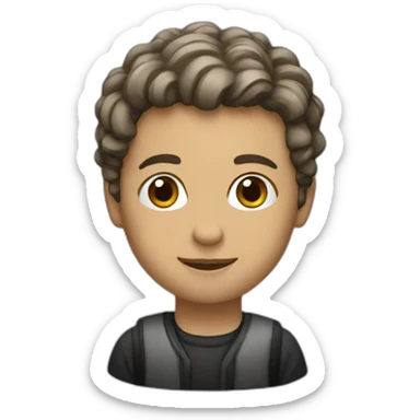 Italian student sticker