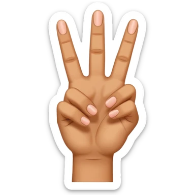 🖕+🤟 sticker