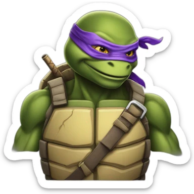 teenage mutant ninja turtles donatello sticker