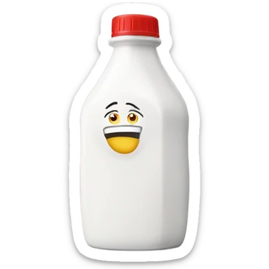 white Squeeze Sauce Bottle but thinner bottle gotta have cap and looking sideways  sticker