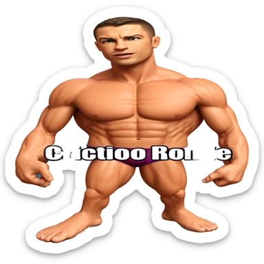 muscular boy meme parody sticker