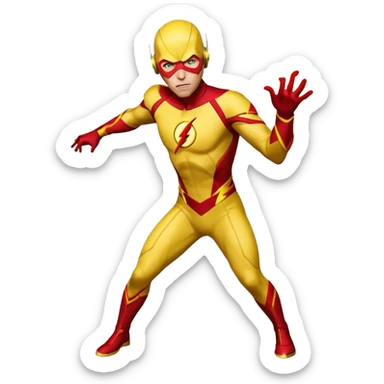 reverse flash sticker