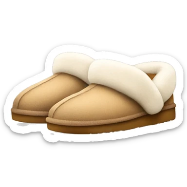 Ugg slippers sticker