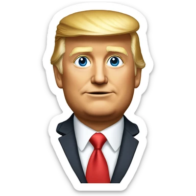 President Trump sticker