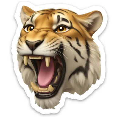 Regal Roar sticker