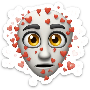 Heart broken in million pieces  sticker