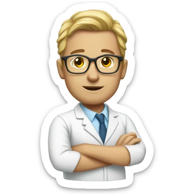 Science teacher sticker