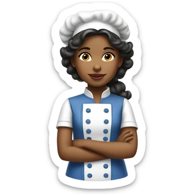 a cook american girl sticker