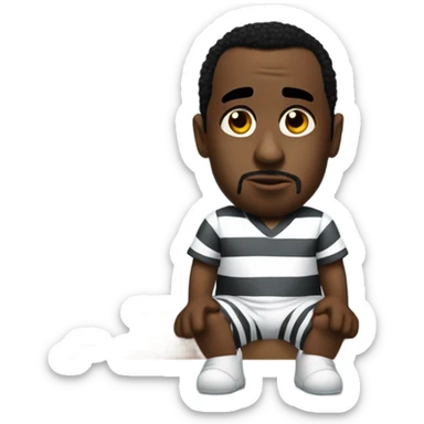 P diddy in jail  sticker