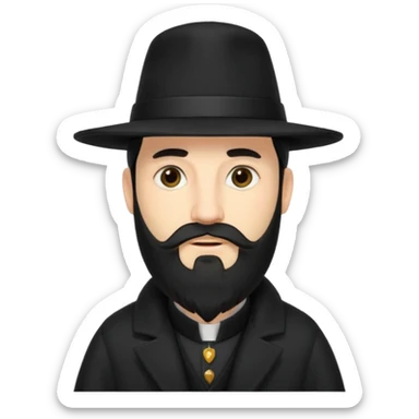 orthodox jew sticker