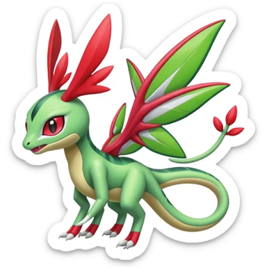 Meloetta-Flygon-Vibrava-Genesect-Gatomon-Pteromon-hybrid sticker