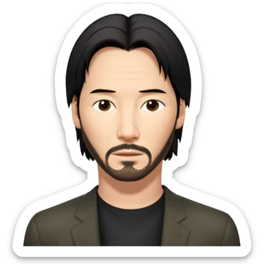 keanu reeves  sticker