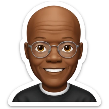 Samuel L Jackson sticker