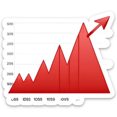 economic decrease sticker