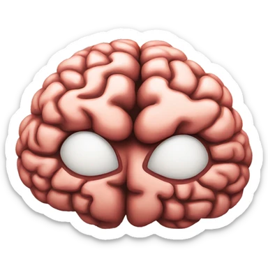 Brain on fire sticker