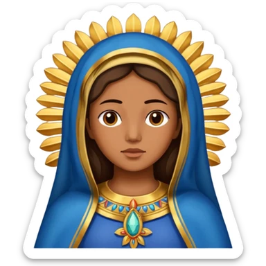 Virgen de guadalupe sticker