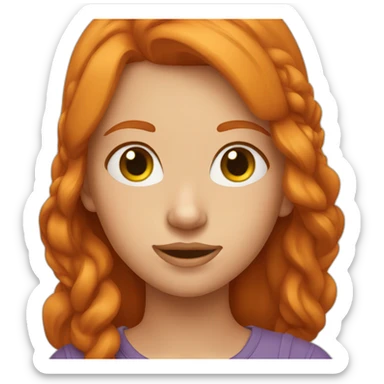 Gingerhead girl sticker