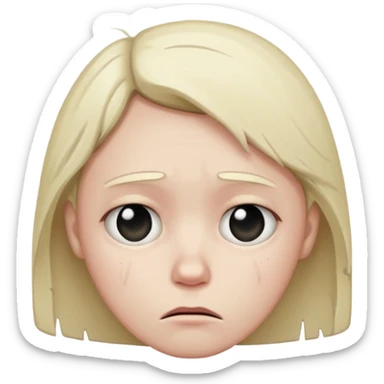 Emoji is hurting sticker