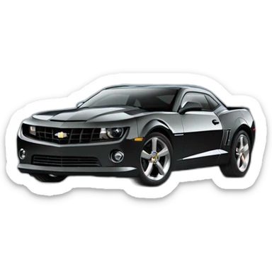 2006 Chevrolet Camaro driving really quickly sticker