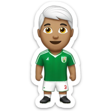 Algeria soccer fan sticker