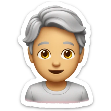 Un chancho festejando el dia de la madre sticker