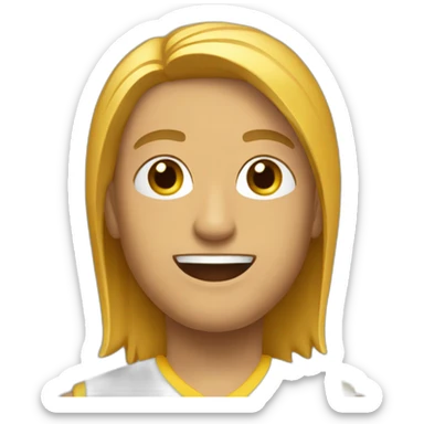 Apaixonado por vôlei sticker