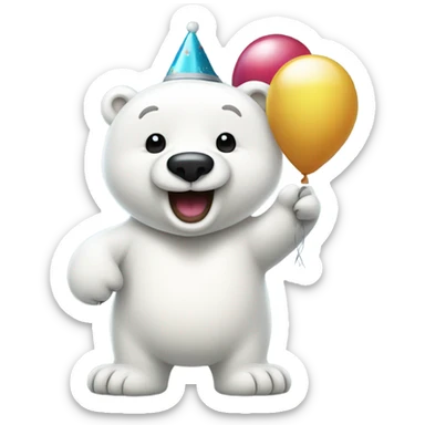 🐻‍❄️feliz sticker