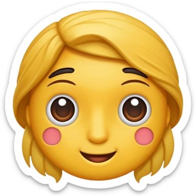 Kapalı kız sticker