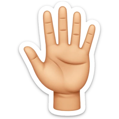 Fingering emoji sticker