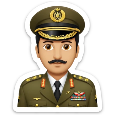 Field Marshal Syed Asim Munir Ahmed Shah sticker