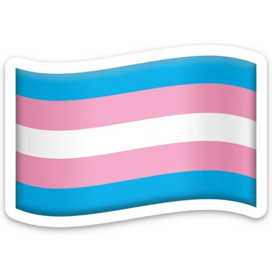 Transgender Flag sticker