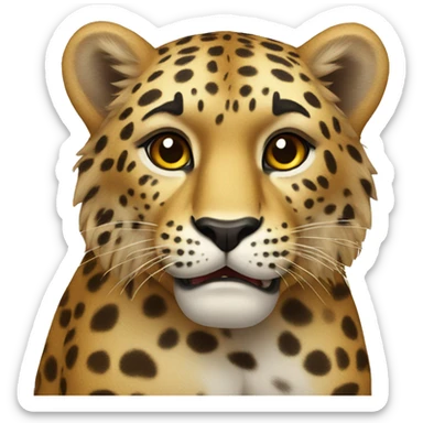 Leopar  sticker
