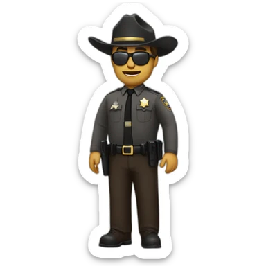 deputy sheriff sticker
