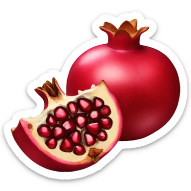 pomegranate  sticker