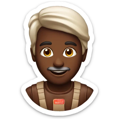 dubai chocolate emoji sticker