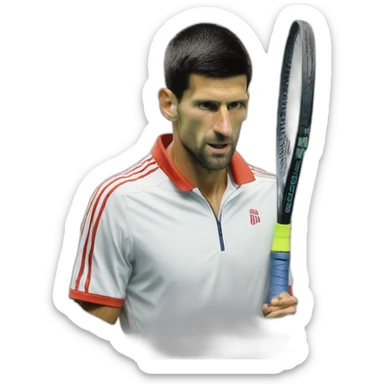 Djokovic sticker