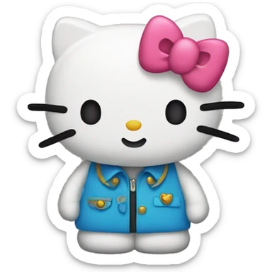 Hello kitty sticker